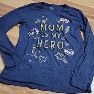 💛CLEARANCE💛 PLACE Girls' Graphic Long Sleeve Tee - SIZE 16